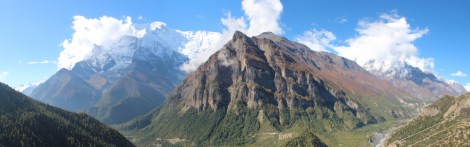 The view from the stupa in Ghyaru